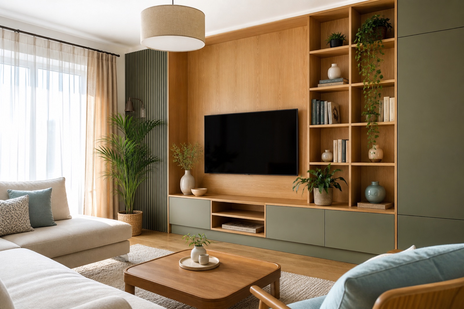 Proiect demonstrativ de mobilier pentru living